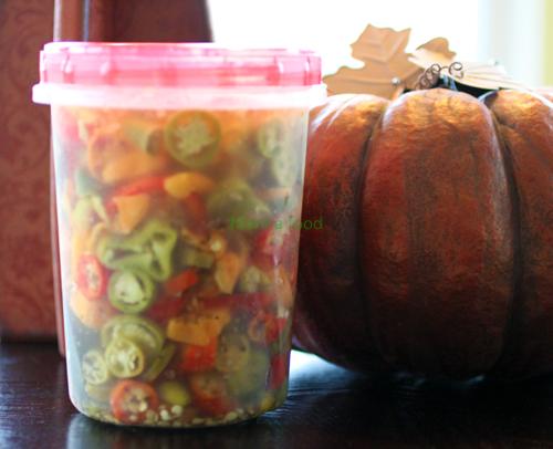 Infusing Vinegar with Chili Peppers